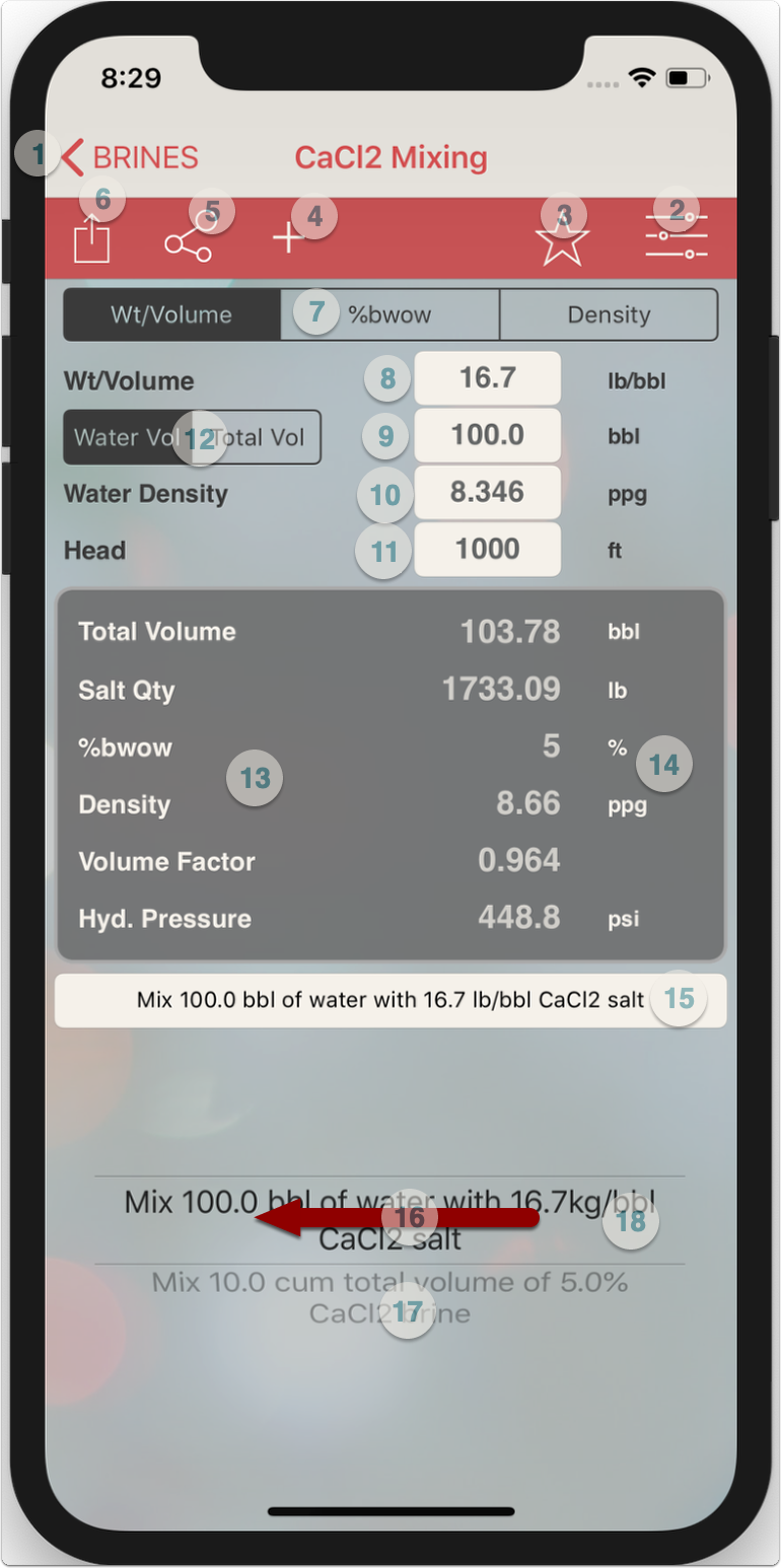 CaCl2 Mixing